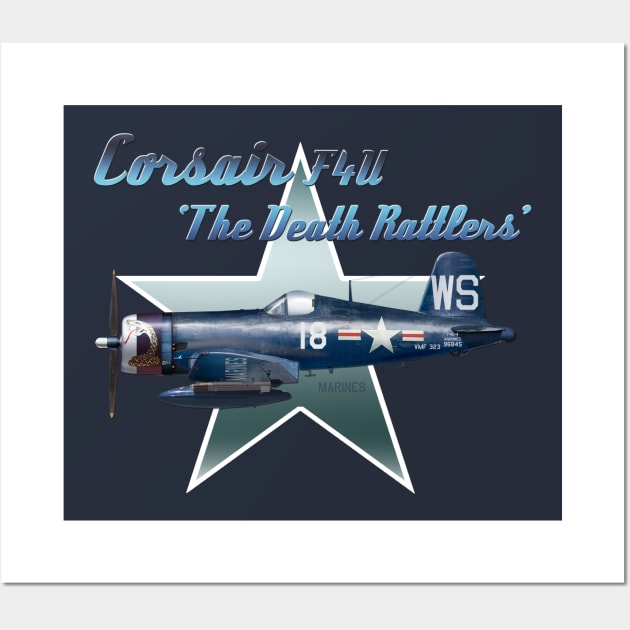 Corsair Marines 'The Death Rattlers' Wall Art by Spyinthesky